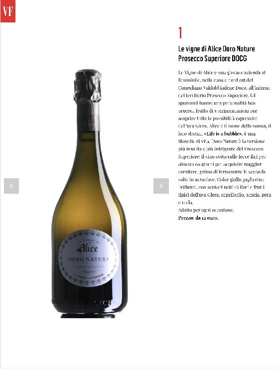 Per Vanity Fair siamo l'etichetta numero 1 paraponziponzipo